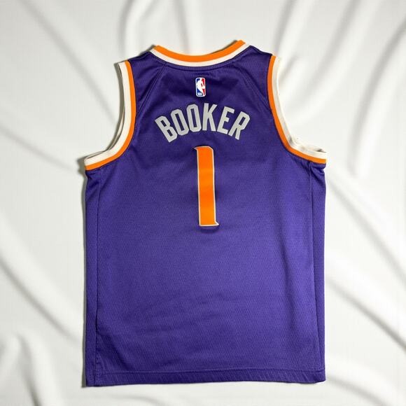 Nike Devin Booker Phoenix Suns Icon Edition Swingman Youth Jersey - Picture 2 of 4
